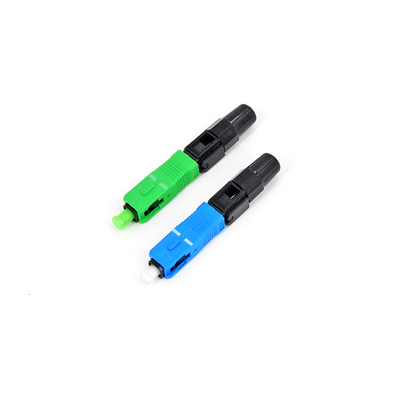 O conector rápido Rapido da fibra ótica do SC APC 5501 monta