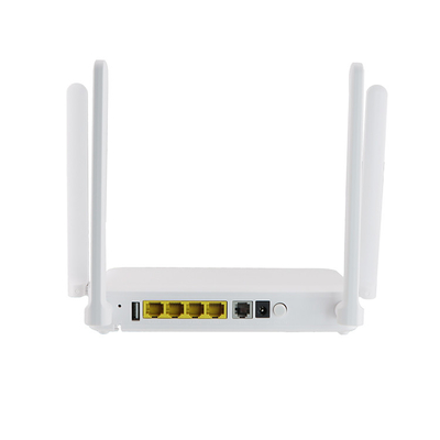 router duplo de Wifi GPON ONU da faixa 4GE+1POTS+Wifi compatível com responsabilidade de ZTE