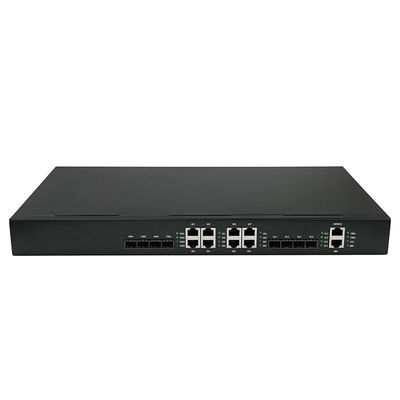 Linha ótica portuária terminação 1U FTTB de Epon Olt do Triple Play 4