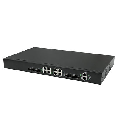 Linha ótica portuária terminação 1U FTTB de Epon Olt do Triple Play 4