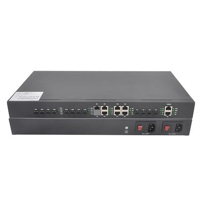 equipamento portuário da fibra ótica de 60W EPON 10g GPON OLT 8 PON