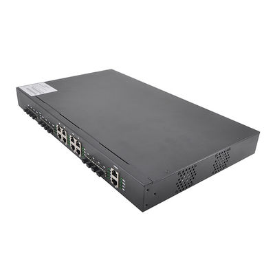equipamento portuário da fibra ótica de 60W EPON 10g GPON OLT 8 PON