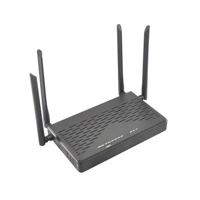 porto duplo da C.A. 4 da faixa do router de 2.4G 4GE FTTH 5.8G Gpon Onu Wifi