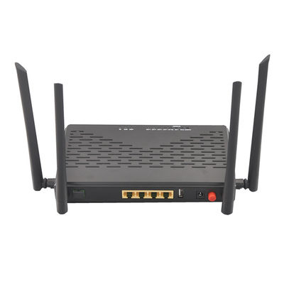 porto duplo da C.A. 4 da faixa do router de 2.4G 4GE FTTH 5.8G Gpon Onu Wifi