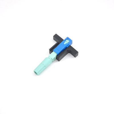 O conector montável do cabo de remendo da fibra datilografa a Sc Anatel o cabo liso