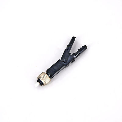 O cabo rápido do conector da fibra ótica de FC 6001 lustrou pre o conjunto de campo da virola