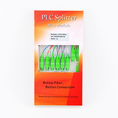 Poder uniforme GPON do cabo passivo do divisor do PLC da fibra ótica de FTTH 1x16