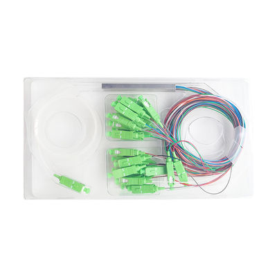 SC Mini Plc Splitter do divisor do conector de Anatel 1x32 Lc Apc da fibra ótica