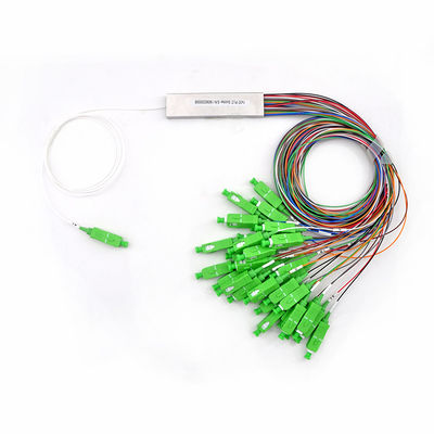 SC Mini Plc Splitter do divisor do conector de Anatel 1x32 Lc Apc da fibra ótica