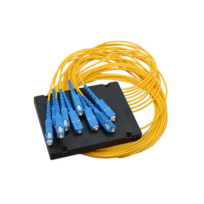 Os Abs de Corning encaixotam perda adicional de Gpon 1x8 do divisor do Plc a baixa