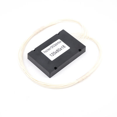 Único plástico preto do módulo da gaveta do divisor 3.0mm do PLC da fibra ótica do modo A132