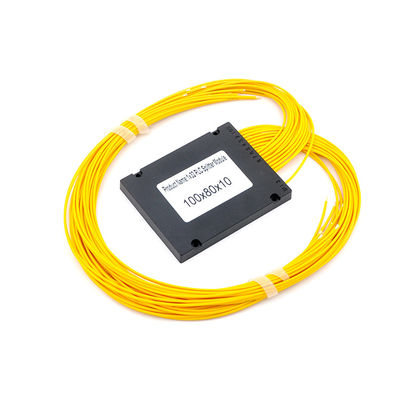 Único plástico preto do módulo da gaveta do divisor 3.0mm do PLC da fibra ótica do modo A132