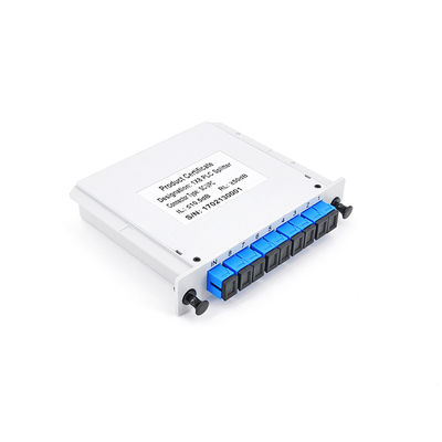 Do conector ótico do UPC do divisor de Gpon 1x8 do cartão da gaveta baixo PDL