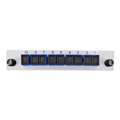 Do conector ótico do UPC do divisor de Gpon 1x8 do cartão da gaveta baixo PDL