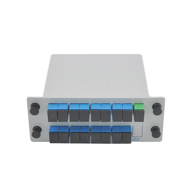 Perda de inserção do APC do divisor do PLC da fibra ótica do divisor 1x16 da gaveta baixa