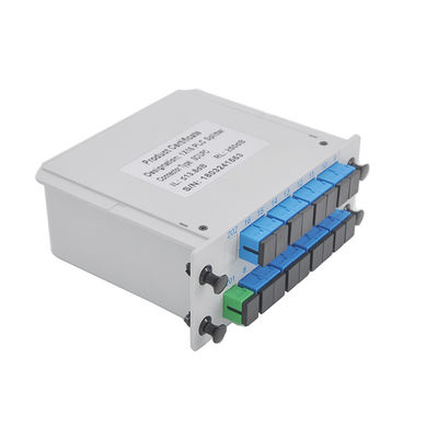 Perda de inserção do APC do divisor do PLC da fibra ótica do divisor 1x16 da gaveta baixa