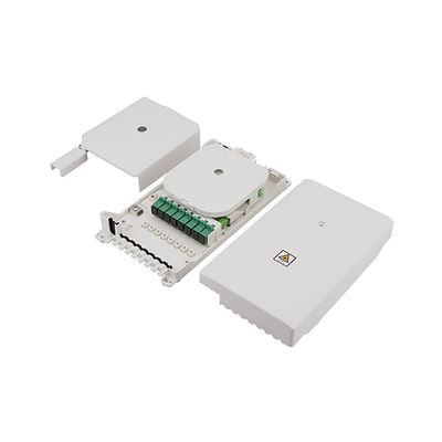 Caixa terminal IP66 2 da fibra ótica portuária de Ftth 8 do ABS de Fttx em 8 para fora de duas camadas