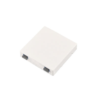 soquete de parede da placa dianteira da caixa terminal 86 da fibra ótica dos portos de 18mm Ftth 2