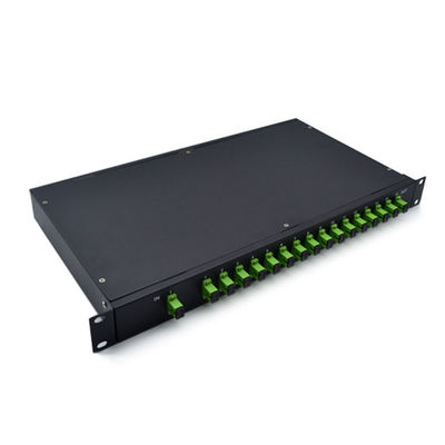 circuito planar milímetro do Lightwave do Plc do divisor FTTH do Plc da montagem em rack 1u