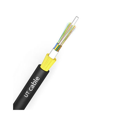 A fibra exterior interna FTTX Ftth de ADSS pendente a instalação do cabo