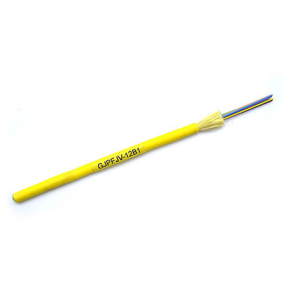 Cabo pendente de Ftth do núcleo do cabo de fibra ótica interno G652D 2 do alarme OM3