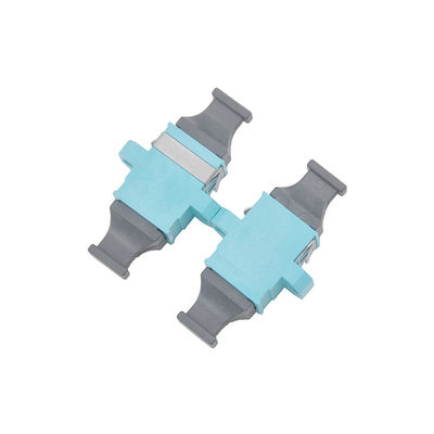 Aqua W Mtp ao adaptador da fibra ótica da flange de montagem do adaptador OM3 do Lc