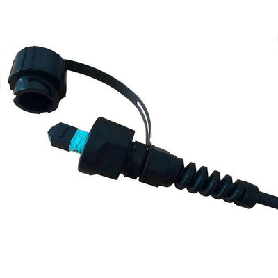 Cabo de remendo IP67 frente e verso da fibra ótica de ODVA Mpo DX impermeável