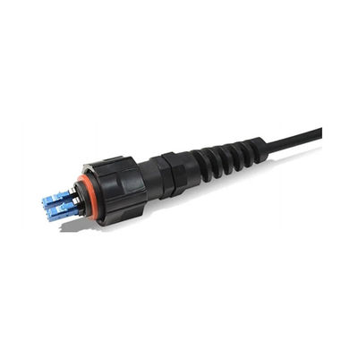 Cabo de remendo IP67 frente e verso da fibra ótica de ODVA Mpo DX impermeável