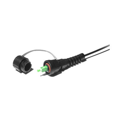 Cabo de remendo IP67 frente e verso da fibra ótica de ODVA Mpo DX impermeável