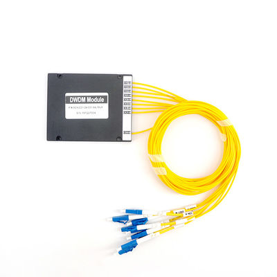 módulo de Cwdm Mux Demux do canal da fibra 8 do único modo de 1530.33nm Lc