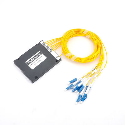 módulo de Cwdm Mux Demux do canal da fibra 8 do único modo de 1530.33nm Lc