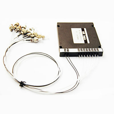 Único Multiplexer de fibra ótica do WDM de Dwdm Mux Demux 16Channel ROHS DWDM da fibra