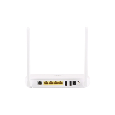 10G FTTH GPON ONU que distribui o tipo com 4GE 1POTS 2USB 2.4G/5G