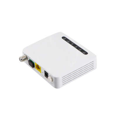 1GE porto XPON CATV ONU 12V 0.5A para a rede de FTTH