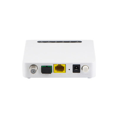 1GE porto XPON CATV ONU 12V 0.5A para a rede de FTTH