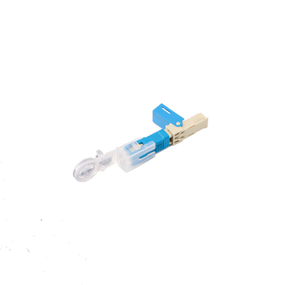 Conector rápido da fibra ótica do SC UPC do comprimento FTTH de 50MM