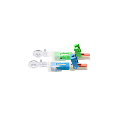 Conector rápido da fibra ótica do SC UPC do comprimento FTTH de 50MM