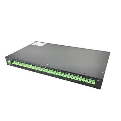 Painel de remendo da fibra ótica da montagem em rack do UT-rei 1x32 com baixo PDL