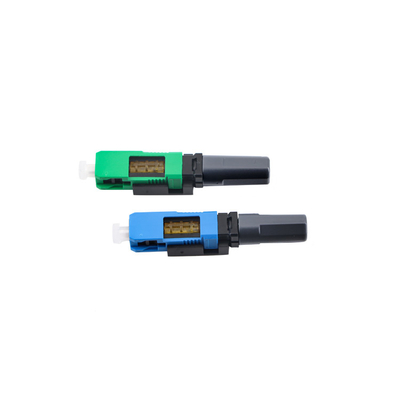 Azul do verde do SC/UPC SC5203 do conector ótico da fibra do campo de FTTH
