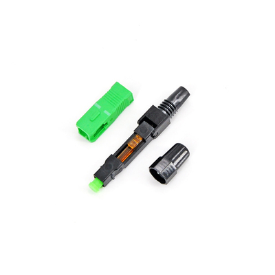 O conector rápido Rapido da fibra ótica do SC APC 5501 monta