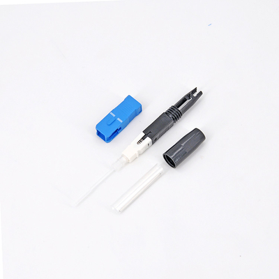 O conector rápido Rapido da fibra ótica FTTH de SC5502 UPC monta
