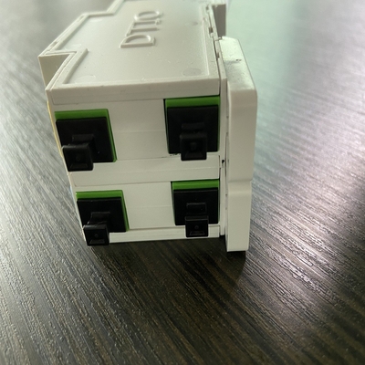 Painel de remendo com o adaptador DTIO ótico modular 4FO do SC/APC dos PCes do cabo de remendo 4