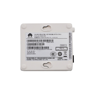 Tipo firmware inglês da ponte de FTTH de Huawei HG8310M 1GE GPON ONU Ontário